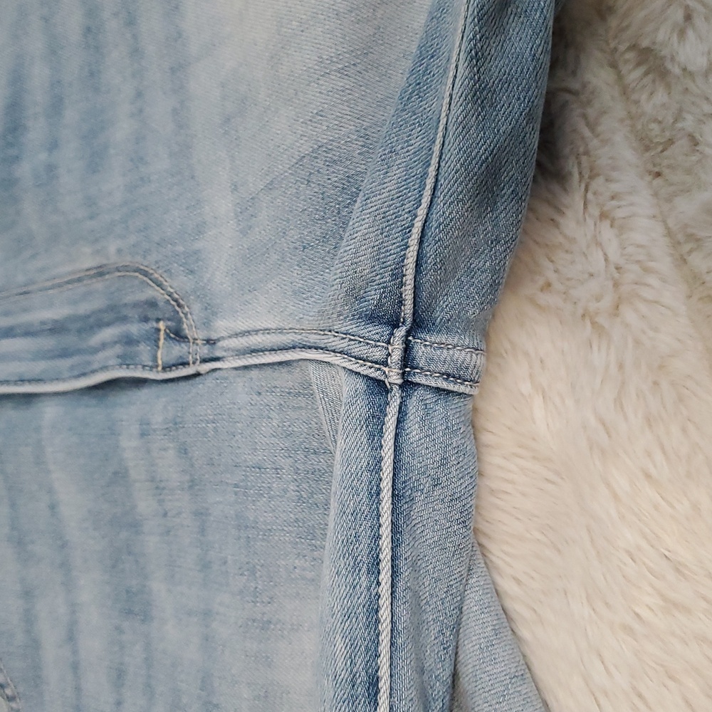 7 For All Mankind High Waisted Cropped Skinny 28 - Picture 13 of 13
